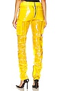 view 4 of 5 Moto Pant in Florescent Yellow