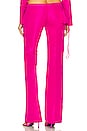 view 3 of 4 Low Rise Utility Trouser in Fuchsia
