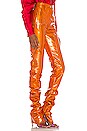 view 2 of 4 Moto Pant in Hot Orange