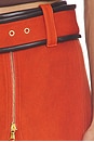 view 6 of 6 FALDA BELTED MINI in Burnt Orange