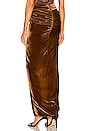 view 3 of 4 FALDA WRAP in Bronze