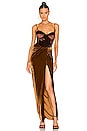 view 4 of 4 FALDA WRAP in Bronze