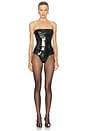 view 1 of 4 Strapless One Piece in Black