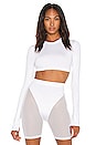 view 1 of 4 X REVOLVE Crop Top in White