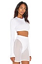 view 2 of 4 X REVOLVE Crop Top in White
