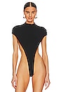 view 2 of 5 Triangular Bodysuit in Black