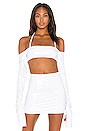 view 1 of 4 X REVOLVE Off The Shoulder Crop Top in White