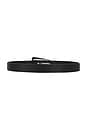 view 2 of 3 Brooklyn Belt in Black & Silver