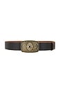 view 1 of 3 CEINTURE METAL BUCKLE LEATHER in Brown