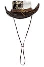 view 2 of 4 x REVOLVE Flynn Cow Hair Cowboy Hat in Brown