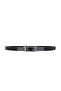 view 1 of 4 Skinny Belt in Black/black Patent