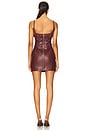 view 3 of 3 Malika Dress in Burgundy