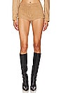 view 1 of 4 x REVOLVE Annaise Shorts in Latte Suede