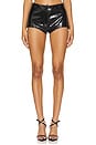 view 1 of 6 x REVOLVE Annaise Hot Short in Patent Black