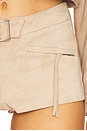 view 6 of 6 x REVOLVE Winona Suede Short in Sand