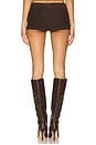 view 4 of 6 x REVOLVE Winona Suede Short in Dark Brown