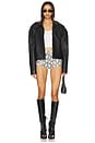 view 5 of 6 x REVOLVE Betsy Short in Black & Ivory