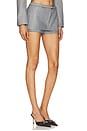 view 2 of 6 Lonnie Skort in Grey Weave