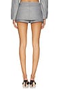 view 4 of 6 Lonnie Skort in Grey Weave