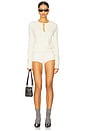 view 5 of 6 Stacia Short in Heather Ivory
