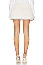 view 4 of 6 x REVOLVE Carrie Faux Fur Mini Skort in Whisper White
