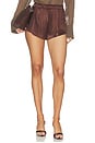 view 1 of 6 Melina Short in Brown