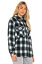 view 2 of 4 x REVOLVE Storm Plaid Shirt Jacket in Green Multi