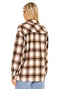 view 3 of 4 x REVOLVE Storm Plaid Shirt Jacket in Tan Multi