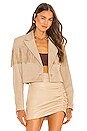 view 1 of 4 x REVOLVE Elwyn Suede Fringe Jacket in Sand
