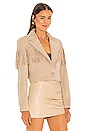 view 2 of 4 x REVOLVE Elwyn Suede Fringe Jacket in Sand