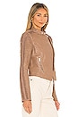 view 3 of 5 Azra Jacket in Camel