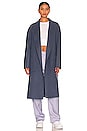 view 1 of 3 Thara Coat in Smoked Blue