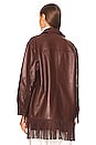 view 3 of 4 x REVOLVE Ilonna Shacket in Chocolate