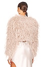 view 4 of 5 Hallie Cropped Jacket in Feather Pink