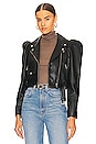 view 1 of 5 BLOUSON CHARNESA in Black