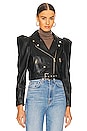 view 2 of 5 BLOUSON CHARNESA in Black