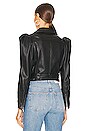 view 4 of 5 BLOUSON CHARNESA in Black