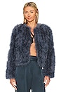 view 1 of 5 Deora Jacket in Smoked Blue