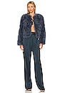 view 5 of 5 Deora Jacket in Smoked Blue