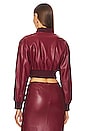 view 4 of 5 Evelin Bomber Jacket in Syrah