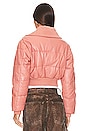 view 4 of 5 BLOUSON CROPPED LIVIA in Old Rose