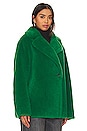 view 3 of 5 Sophie Coat in Vibrant Green