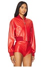 view 3 of 5 BLOUSON EVELIN in Crimson