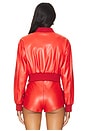 view 4 of 5 Evelin Jacket in Crimson