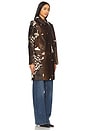 view 3 of 4 x REVOLVE Kendrick Calf Hair Long Coat in Brown