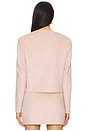 view 3 of 4 Alessia Jacket in Heather Pink
