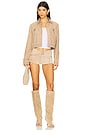 view 5 of 5 X Revolve Luna Cropped Jacket in Sand