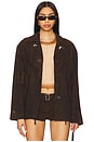 view 1 of 4 x REVOLVE Alma Jacket in Dark Brown