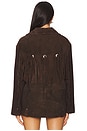 view 3 of 4 x REVOLVE Alma Jacket in Dark Brown
