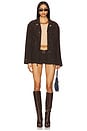 view 4 of 4 x REVOLVE Alma Jacket in Dark Brown